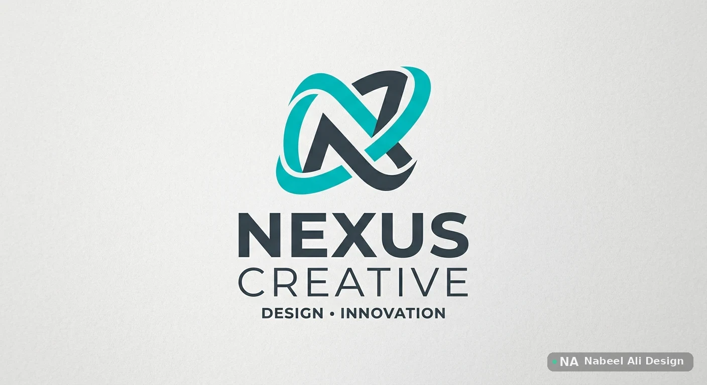 Nexus Creative — Logo Design concept design by Nabeel Ali
