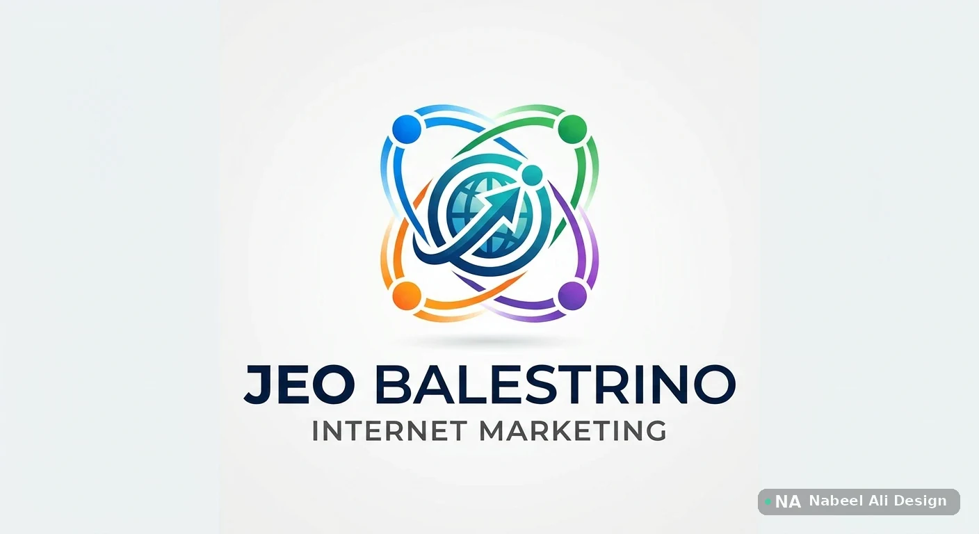 Jeo Balestrino — Logo Design concept design by Nabeel Ali