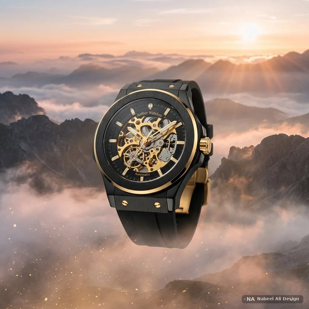 Aether Watches — Manipulation — Luxury design by Nabeel Ali