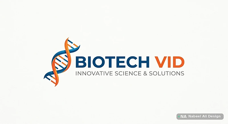 Biotech VID — Logo Design design by Nabeel Ali