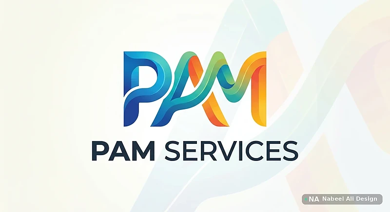 PAM Services — Logo Design design by Nabeel Ali