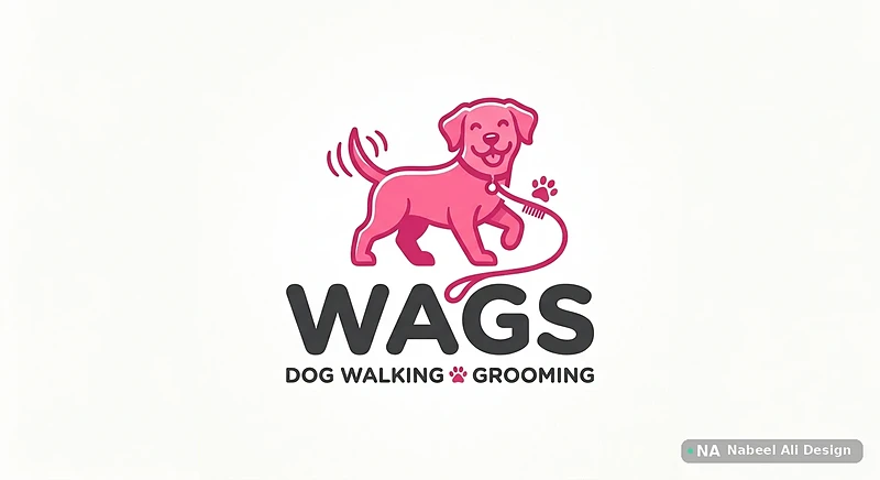 WAGS — Logo Design design by Nabeel Ali