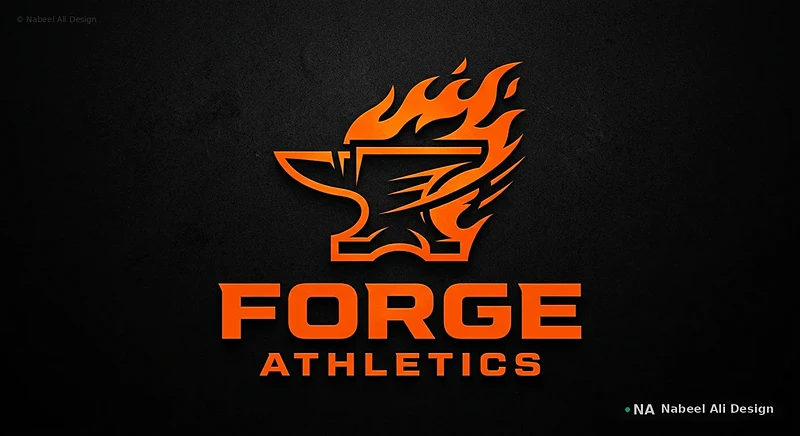 Forge Athletics — Logo Design design by Nabeel Ali