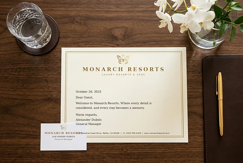 Monarch Resorts — Advertising & Print design by Nabeel Ali